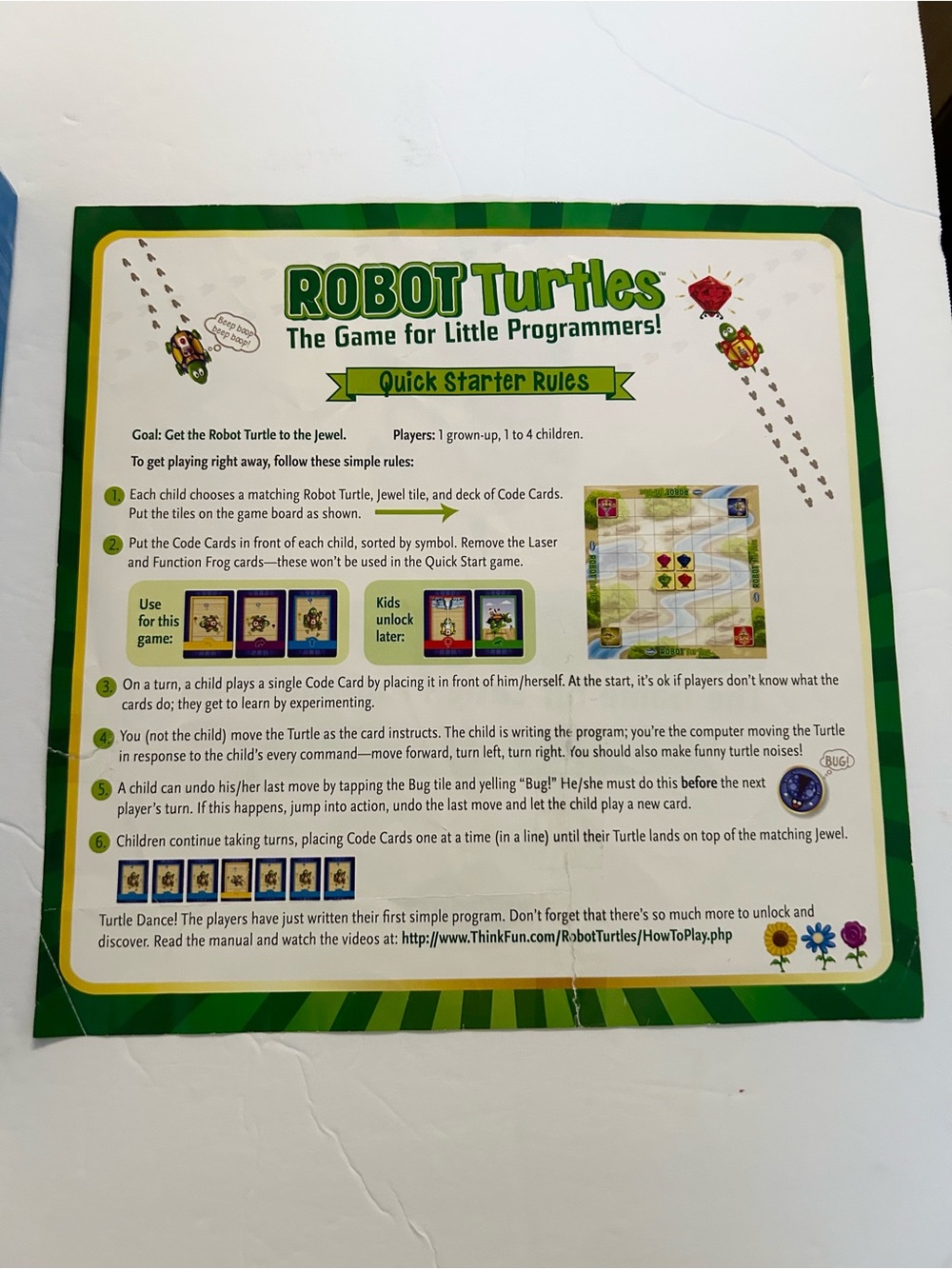 Robot Turtles The Game For Little Programmers! Basic Coding Concepts Ages 4 + - Picture 7 of 14